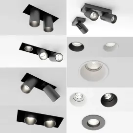 Overhead ceiling lights